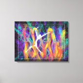 Toile Oeuvre biblique chrétienne moderne Livre de Daniel (Recto)