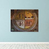 Toile Œuvre d'art Adobe murale (Insitu (Plancher de Bois))