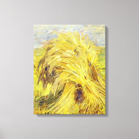 Toile Œuvre d'art de Franz Marc, Gerbe de grains, (Recto)