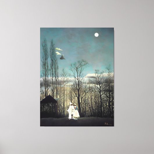 Toile Œuvre d'art de Henri Rousseau (Recto)