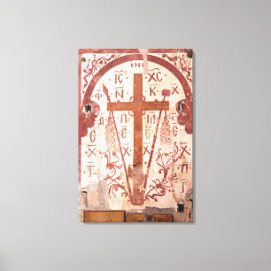Toile Œuvre d'art de la Croix chrétienne