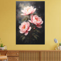 Œuvre d'art florale Pivoine