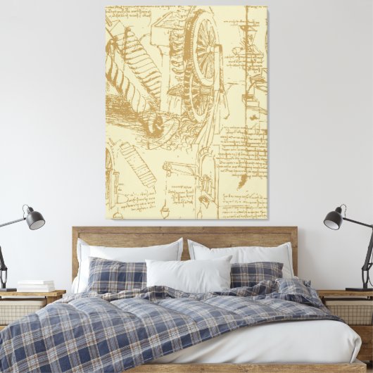 Toile Oeuvre D'Art Leonardo Da Vinci (Insitu(Chambre))