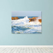 Toile Œuvre d'art murale de paysage côtier (Insitu (Plancher de Bois))