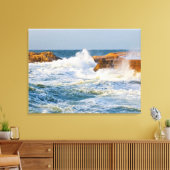 Toile Œuvre d'art murale de paysage côtier (Insitu(Salon))
