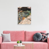 Toile Œuvre d'art murale Emerald Pools (Insitu(Salon))