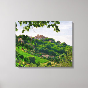 Toile Œuvre d'art murale sur Canva - Panzano in Chianti 