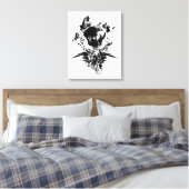 Toile OEuvre d'art originale #3 Noir et blanc (Insitu(Chambre))