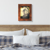 Toile Œuvre d'art sorcière pour mur (Insitu(Chambre))