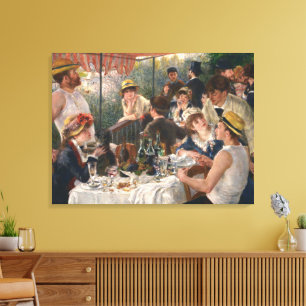 Toile Œuvre d'art vintage française impressionniste repr