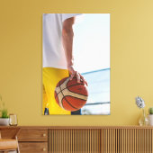 Toile Oeuvre de basket-ball (Insitu(Salon))