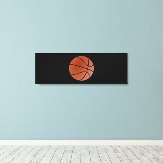 Toile Oeuvre de basket-ball (Insitu (Plancher de Bois))
