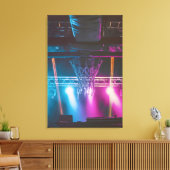Toile Oeuvre de basket-ball cool (Insitu(Salon))