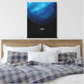 Toile Oeuvre de la planète Uranus - Illustration de l'es (Insitu(Chambre))