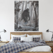 Toile Oeuvre de Sasquatch Bigfoot par Charles A Guthrie (Insitu(Chambre))