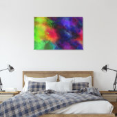 Toile Oeuvre multilingue Abstraite (Insitu(Chambre))