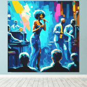 Toile OEuvre murale (Insitu (Plancher de Bois))