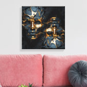 Toile OEuvre murale acrylique (Insitu(Salon))