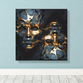 Toile OEuvre murale acrylique (Insitu (Plancher de Bois))