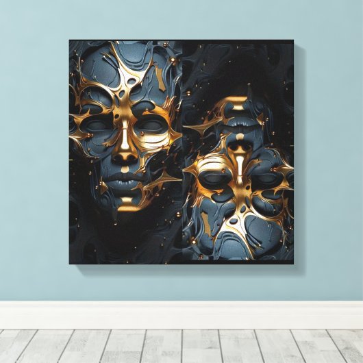 Toile OEuvre murale acrylique (Insitu (Plancher de Bois))