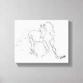 Toile OEuvre murale : arabe (Recto)