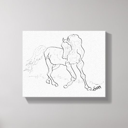 Toile OEuvre murale : arabe (Recto)