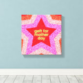 Toile OEuvre murale Geft pour la fête des mères (Insitu (Plancher de Bois))