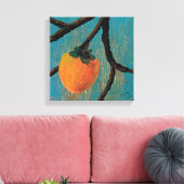 Toile OEuvre murale Persimmon sur la branche (Insitu(Salon))