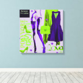 Toile OEuvre murale personnalisée : Don d'amour (Insitu (Plancher de Bois))