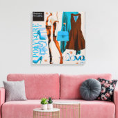 Toile OEuvre murale personnalisée : Don d'amour (Insitu(Salon))