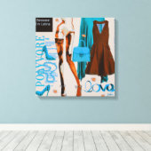 Toile OEuvre murale personnalisée : Don d'amour (Insitu (Plancher de Bois))