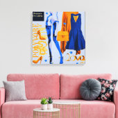 Toile OEuvre murale personnalisée : Don d'amour (Insitu(Salon))