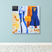 Toile OEuvre murale personnalisée : Don d'amour (Insitu (Plancher de Bois))