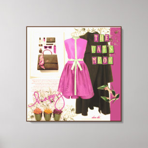 Toile OEuvre murale personnalisée : Don d'amour