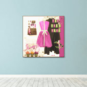 Toile OEuvre murale personnalisée : Don d'amour (Insitu (Plancher de Bois))