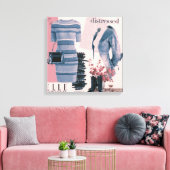 Toile OEuvre murale personnalisée : Don d'amour (Insitu(Salon))