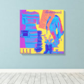 Toile OEuvre murale personnalisée : Don d'amour (Insitu (Plancher de Bois))