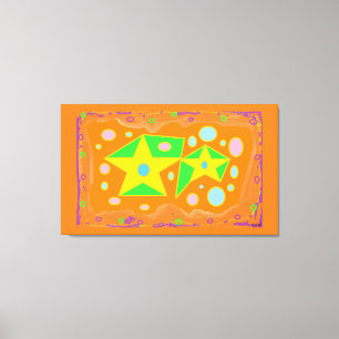 Toile OEuvre murale pour décorateurs d'intérieur vert or