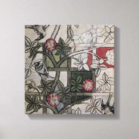 Toile OEuvre originale pour la conception de papier pein (Recto)