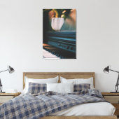 Toile Oeuvre Piano Cute (Insitu(Chambre))