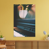 Toile Oeuvre Piano Cute (Insitu(Salon))