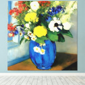 Toile Oeuvre Serene Flower Vase (Insitu (Plancher de Bois))