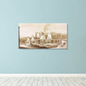 Toile OEuvres à Blaenavon, de 'An Historical Tour in Mo (Insitu (Plancher de Bois))