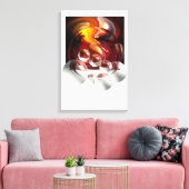 Toile oeuvres d'art abstrait moderne serdar hizli (Insitu(Salon))