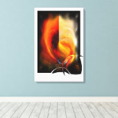 Toile oeuvres d'art abstrait moderne serdar hizli (Insitu (Plancher de Bois))