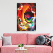 Toile oeuvres d'art abstrait moderne serdar hizli (Insitu(Salon))