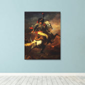 Toile Officier des Hussars, 1814 (Insitu (Plancher de Bois))