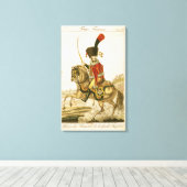 Toile Officier des Hussars de la Garde impériale (Insitu (Plancher de Bois))