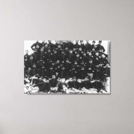 Toile Officiers d'infanterie grecs PhotographieGrèce (Recto)