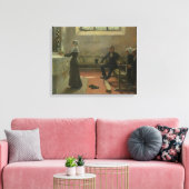Toile Offrir à la Vierge le jour d'après le (Insitu(Salon))